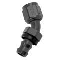 Picture of Russell Performance -6 AN Twist-Lok 45 Degree Hose End Black