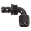 Picture of Russell Performance -4 AN Twist-Lok 90 Degree Hose End Black