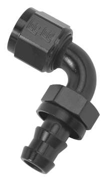 Picture of Russell Performance -6 AN Twist-Lok 90 Degree Hose End Black