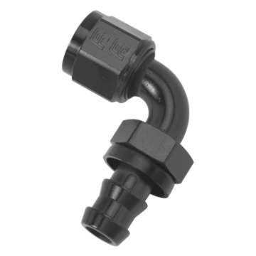 Picture of Russell Performance -6 AN Twist-Lok 90 Degree Hose End Black