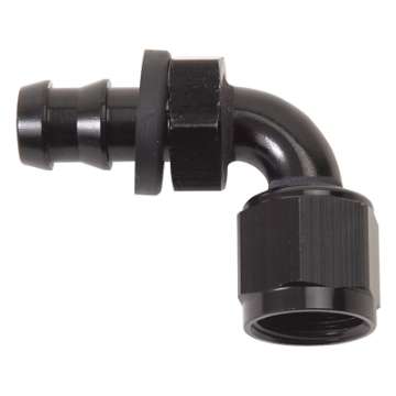 Picture of Russell Performance -8 AN Twist-Lok 90 Degree Hose End Black