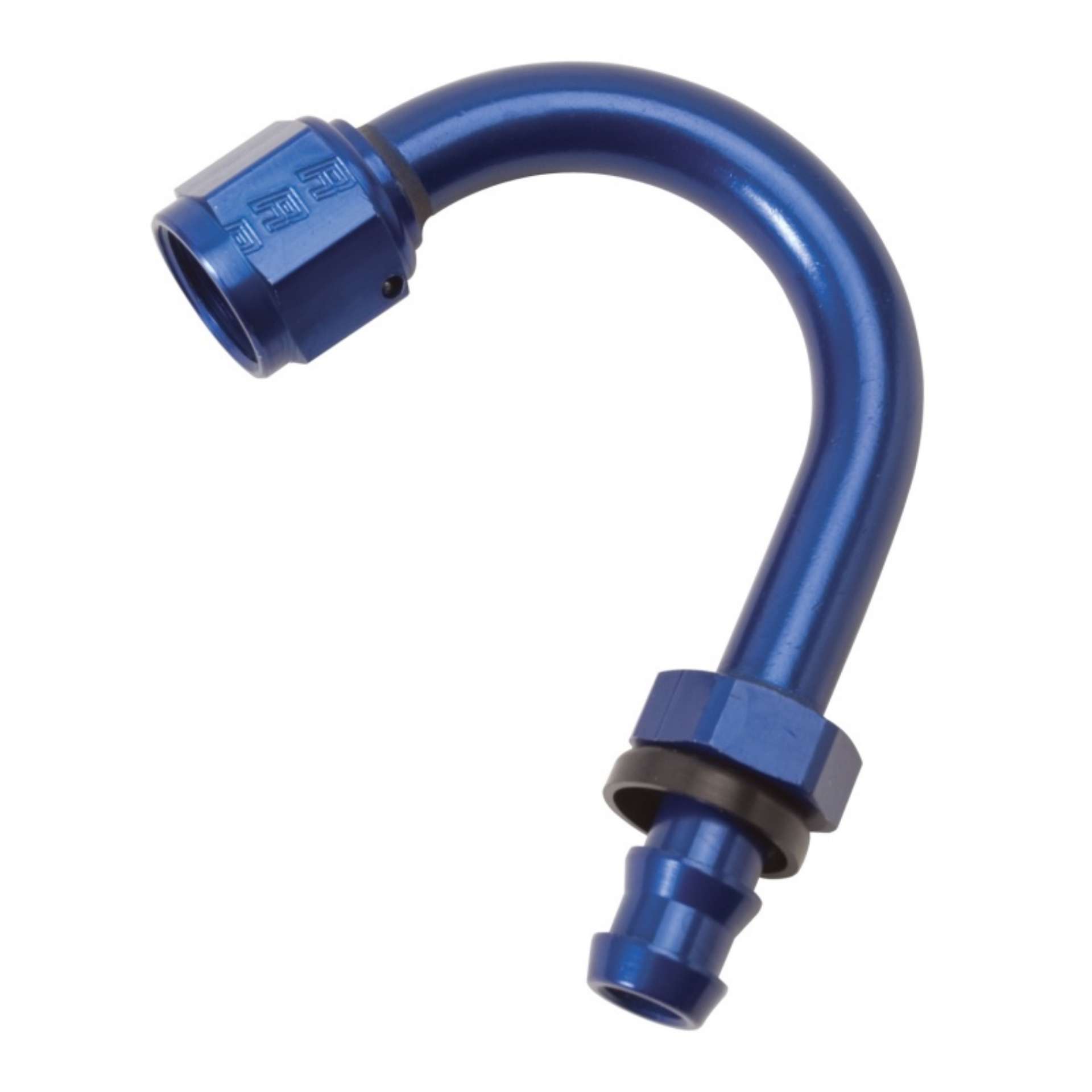 Picture of Russell Performance -6 AN Twist-Lok 150 Degree Hose End 1in Radius