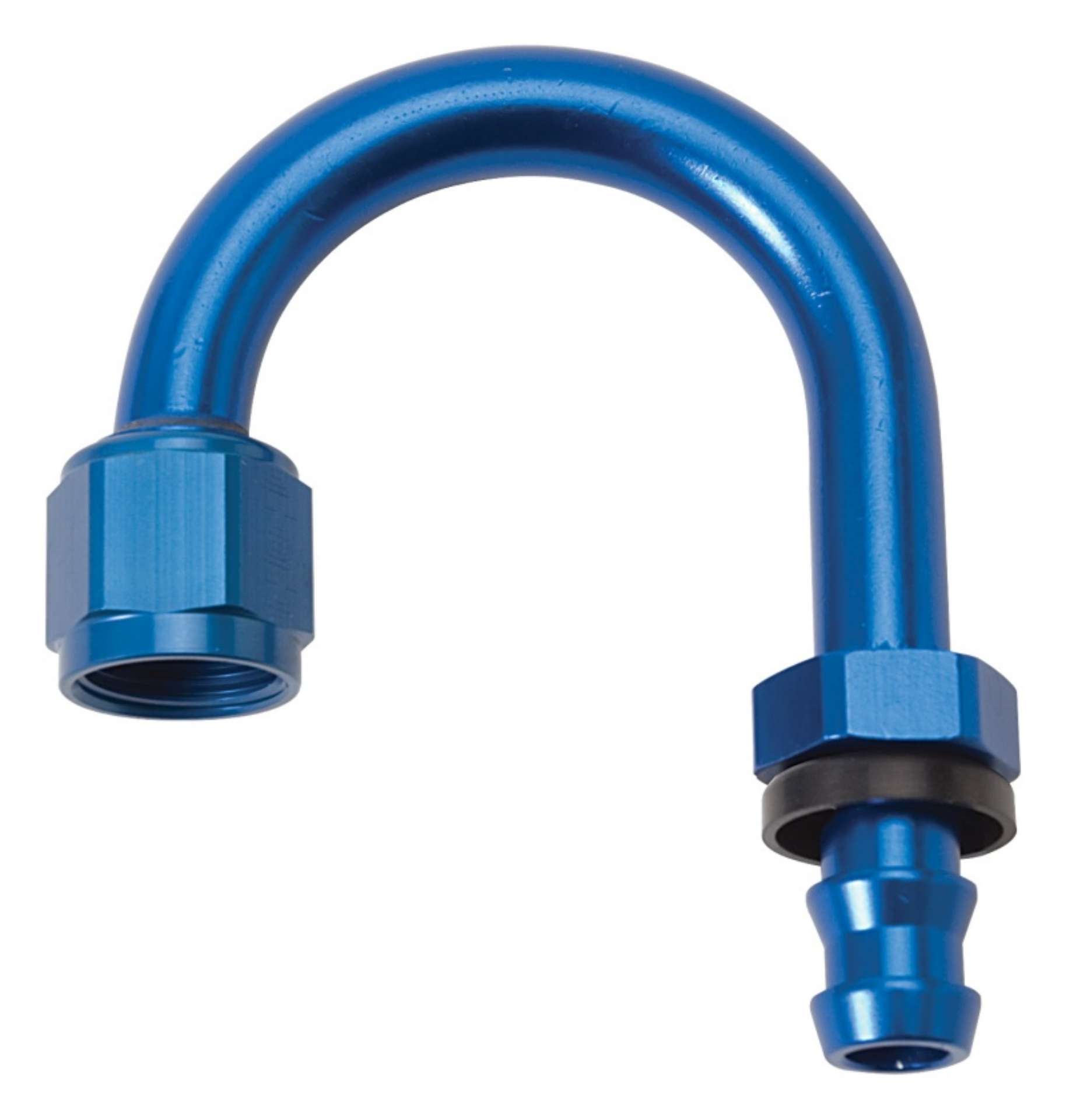 Picture of Russell Performance -6 AN Twist-Lok 180 Degree Hose End 1in Radius