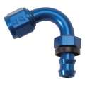 Picture of Russell Performance -6 AN Twist-Lok 150 Degree Hose End 9-16in Radius