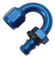 Picture of Russell Performance -6 AN Twist-Lok 180 Degree Hose End 9-16in Radius