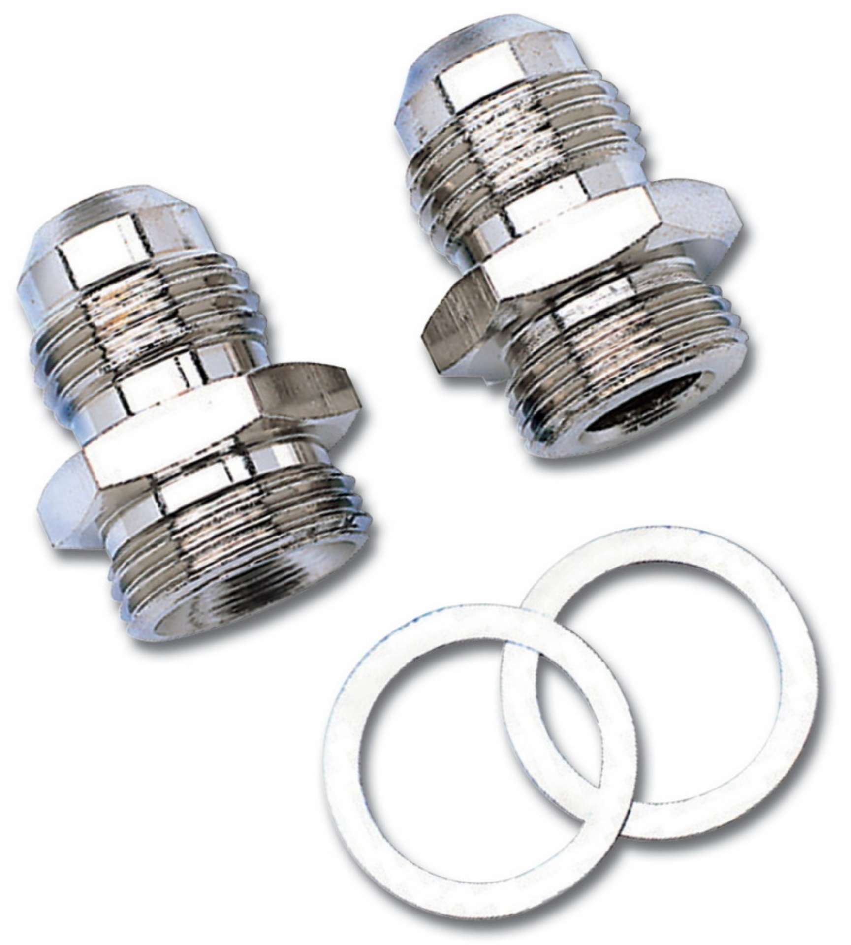 Picture of Russell Performance -6 AN Carb Adapter Fittings 2 pcs- Zinc