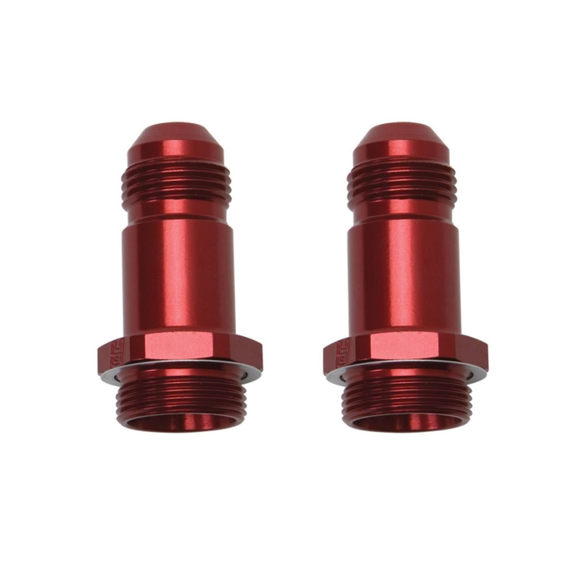 Picture of Russell Performance -8 AN Carb Adapter Fittings 2 pcs- Red