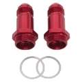 Picture of Russell Performance -8 AN Carb Adapter Fittings 2 pcs- Red