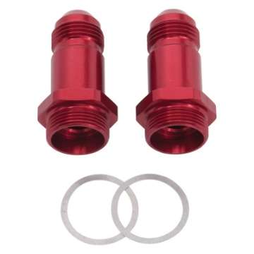 Picture of Russell Performance -8 AN Carb Adapter Fittings 2 pcs- Red