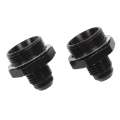 Picture of Russell Performance -6 AN Carb Adapter Fittings 2 pcs- Black