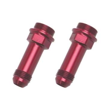 Picture of Russell Performance 7-8in -20 x -8 AN Male Flare Extended 2 pcs- Red-Blue