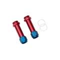 Picture of Russell Performance -8 AN Carb Inlet Fittings 2 pcs- Red-Blue