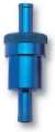 Picture of Russell Performance Blue Street Fuel Filter 3in Length 1-1-8in diameter 5-16in inlet-outlet