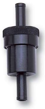 Picture of Russell Performance Black Street Fuel Filter 3in Length 1-1-8in diameter 5-16in inlet-outlet