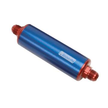 Picture of Russell Performance Red-Blue Anodized Aluminum 8-1-4in Length -6 male inlet-outlet