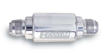 Picture of Russell Performance Polished Aluminum 3-1-4in Length 1-1-4in dia- -8 male inlet-outlet