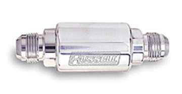 Picture of Russell Performance Polished Aluminum 3in Length 1-1-4in dia- -6 male inlet-outlet