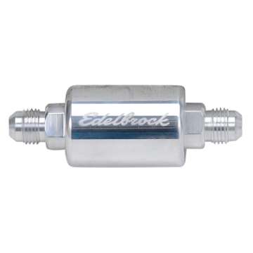 Picture of Russell Performance Polished Aluminum 3in Length 1-1-4in dia- -6 male inlet-outlet