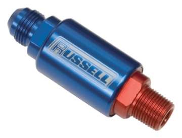 Picture of Russell Performance Red-Blue 3-1-4in Length 1-1-4in dia- -8 x 3-8in male NPT inlet-outlet