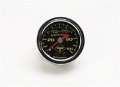 Picture of Russell Performance 100 psi fuel pressure gauge black face chrome case Liquid-filled