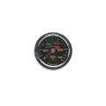 Picture of Russell Performance 100 psi fuel pressure gauge black face chrome case Liquid-filled