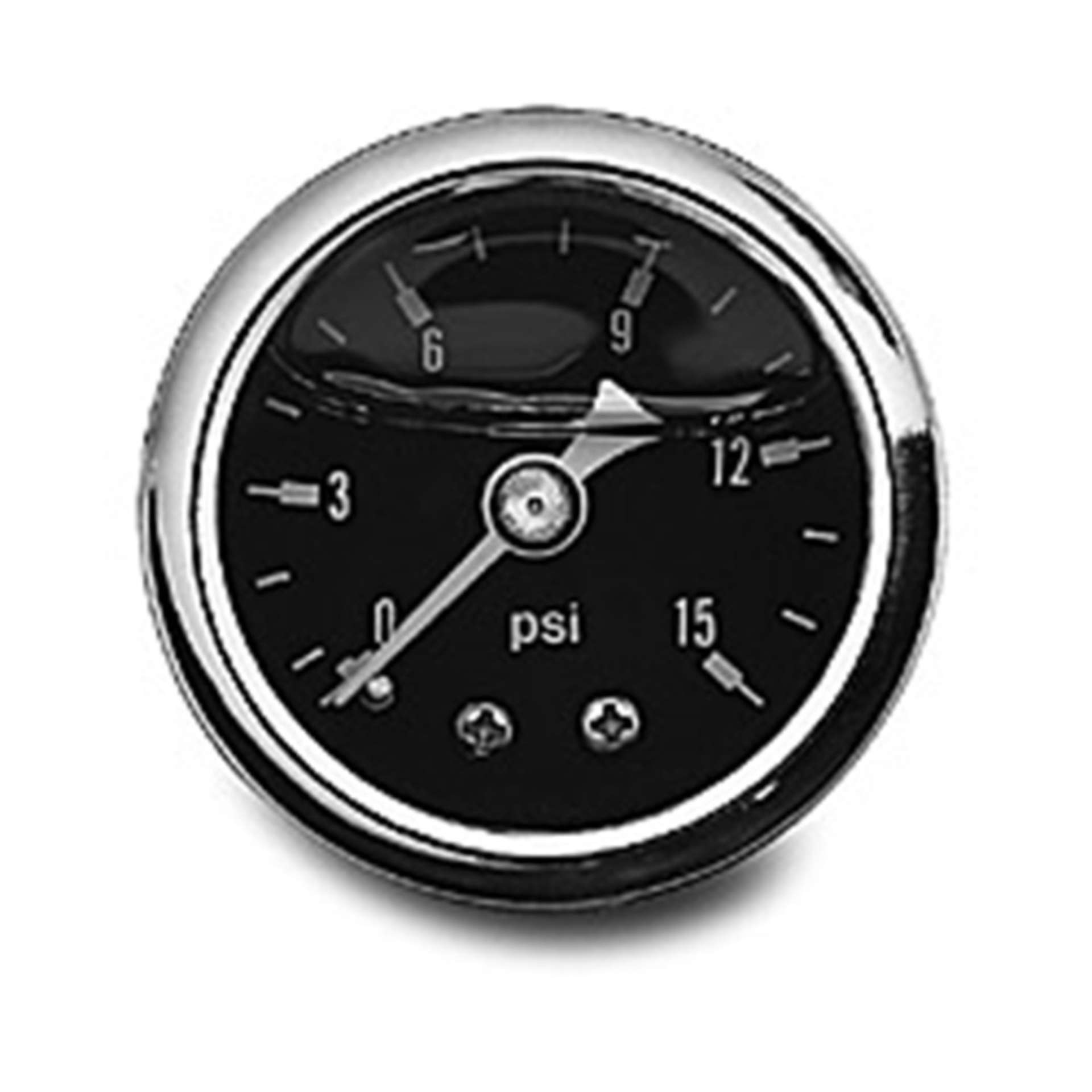 Picture of Russell Performance 15 psi fuel pressure gauge Liquid-filled