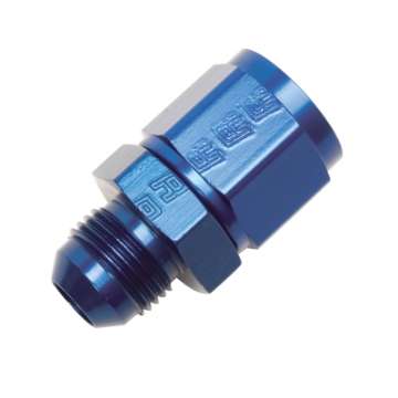 Picture of Russell Performance -10 AN Female to -8 AN to Male B-Nut Reducer Blue