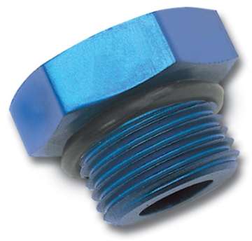 Picture of Russell Performance -3 AN Straight Thread Plug Blue Blue