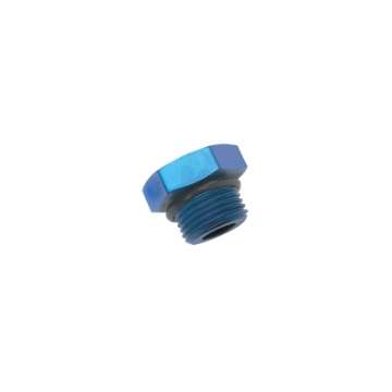 Picture of Russell Performance -4 AN Straight Thread Plug Blue