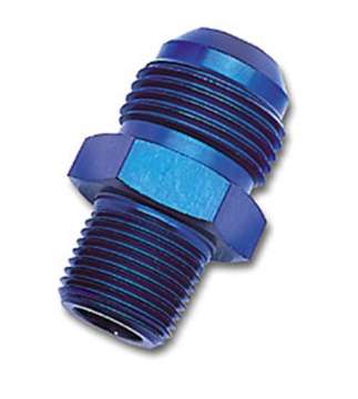 Picture of Russell Performance -6 AN to 1-8in NPT Straight Flare to Pipe Blue