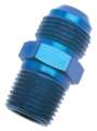 Picture of Russell Performance -16 AN to 3-4in NPT Straight Flare to Pipe Blue