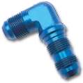 Picture of Russell Performance -8 AN 90 Degree Flare Bulkhead Blue