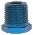 Picture of Russell Performance 1-4in Male to 1-8in Female Pipe Bushing Reducer Blue