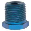 Picture of Russell Performance 1-4in Male to 1-8in Female Pipe Bushing Reducer Blue