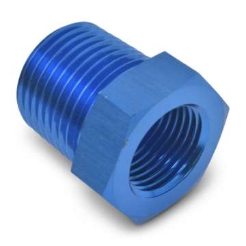 Picture of Russell Performance 3-8in Male to 1-8in Female Pipe Bushing Reducer Blue