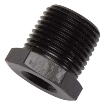 Picture of Russell Performance 1-2in Male to 3-8in Female Pipe Bushing Reducer Black