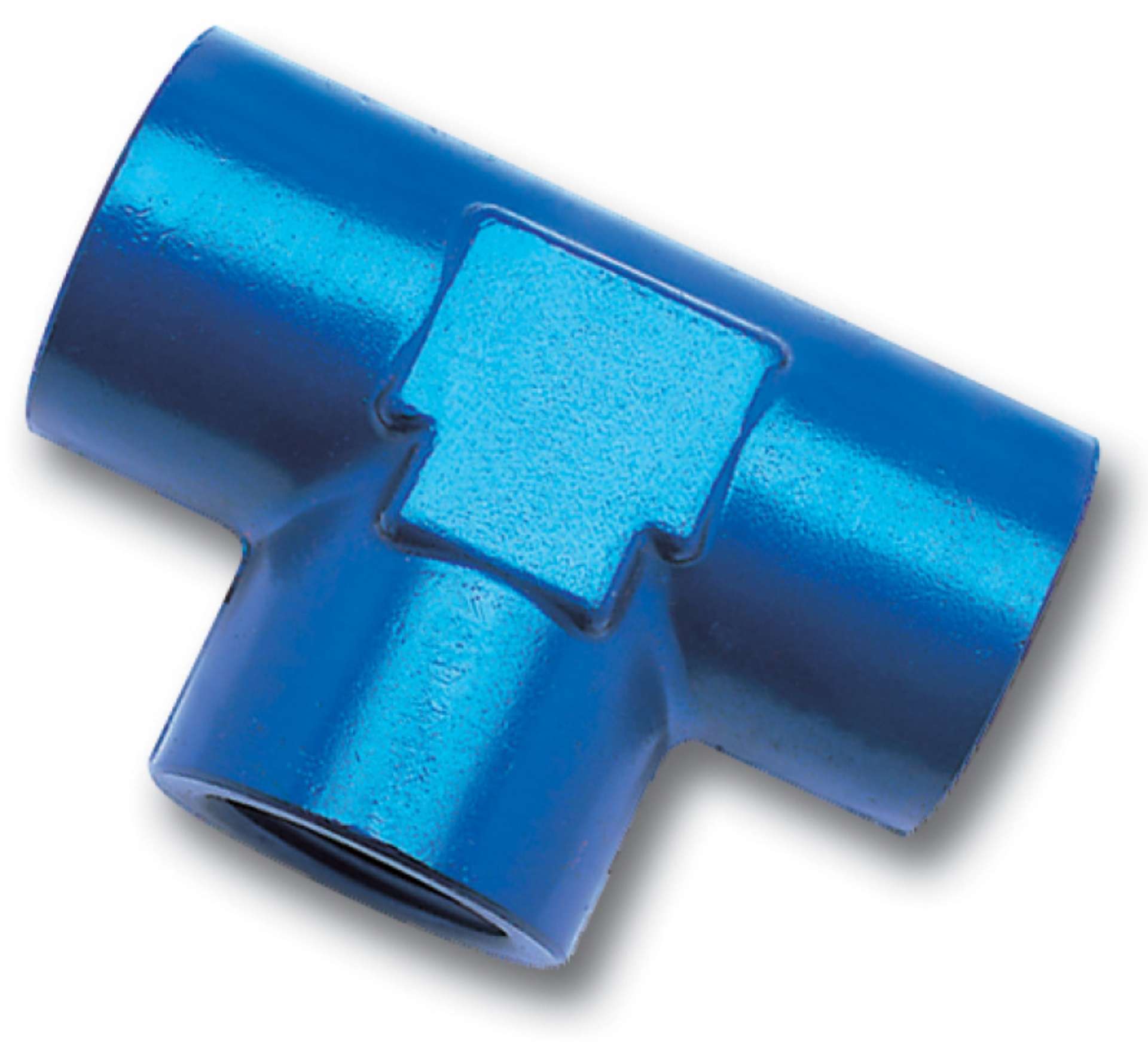 Picture of Russell Performance 1-8in Female Pipe Tee Fitting Blue