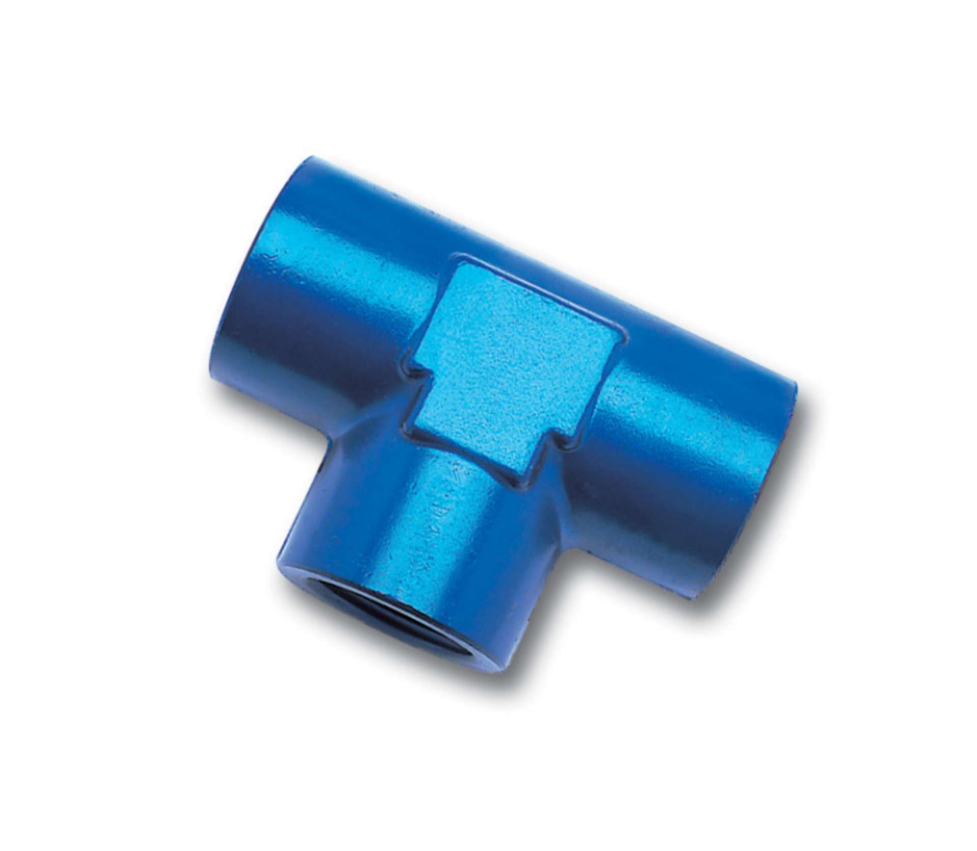 Picture of Russell Performance 3-8in Female Pipe Tee Fitting Blue