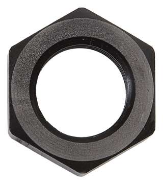 Picture of Russell Performance -6 AN Bulkhead Nuts 9-16in -18 Thread Size Black