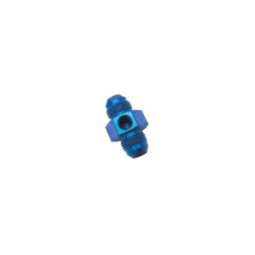 Picture of Russell Performance -6 AN Fuel Union Pressure Adapter Blue