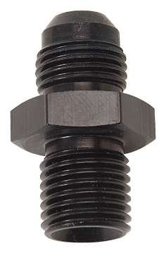 Picture of Russell Performance -6 AN Flare to 12mm x 1-5 Metric Thread Adapter Black