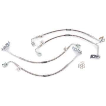 Picture of Russell Performance 07-08 Jeep Wrangler JK Stock Height to 1in Lift Brake Line Kit