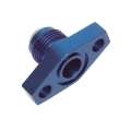 Picture of Russell Performance -10 AN Blue Oil Drain to Male Fitting Includes Viton O-ring