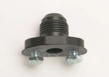 Picture of Russell Performance Oil Pan Flange- Adapts Male -10 AN to any oil pan includes gaskets & bolts