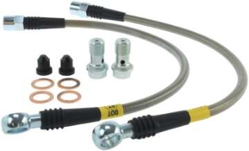 Picture of StopTech 01-05 Audi Allroad Rear Stainless Steel Brake Line Kit