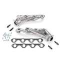 Picture of BBK 79-93 Mustang 5-0 Shorty Unequal Length Exhaust Headers - 1-5-8 Silver Ceramic