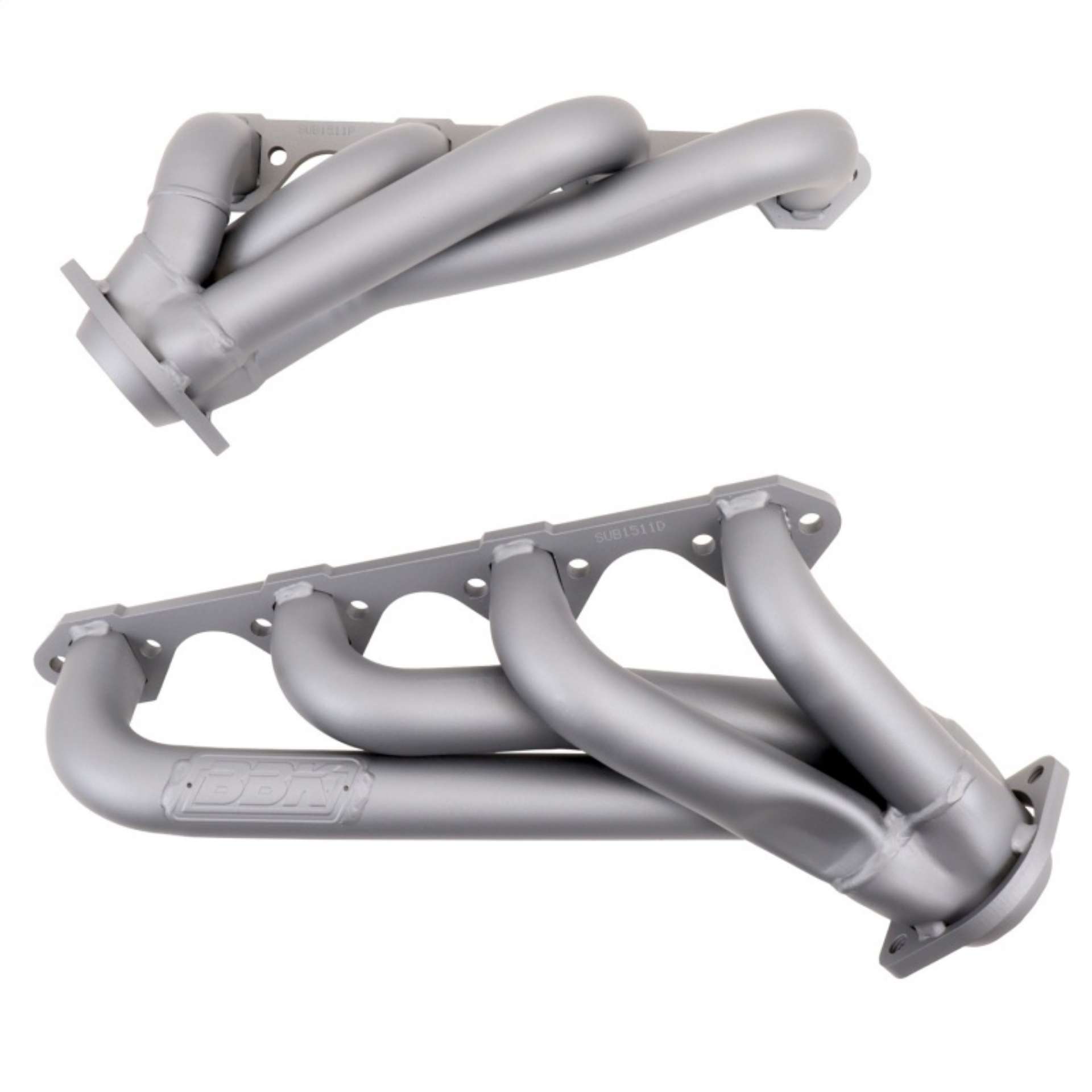 Picture of BBK 79-93 Mustang 351 Swap Shorty Unequal Length Exhaust Headers - 1-5-8 Titanium Ceramic