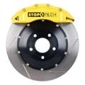 Picture of StopTech 08-13 BMW M3-11-12 1M Coupe Front BBK w- Yellow ST-60 Calipers Slotted 380x35mm Rotor