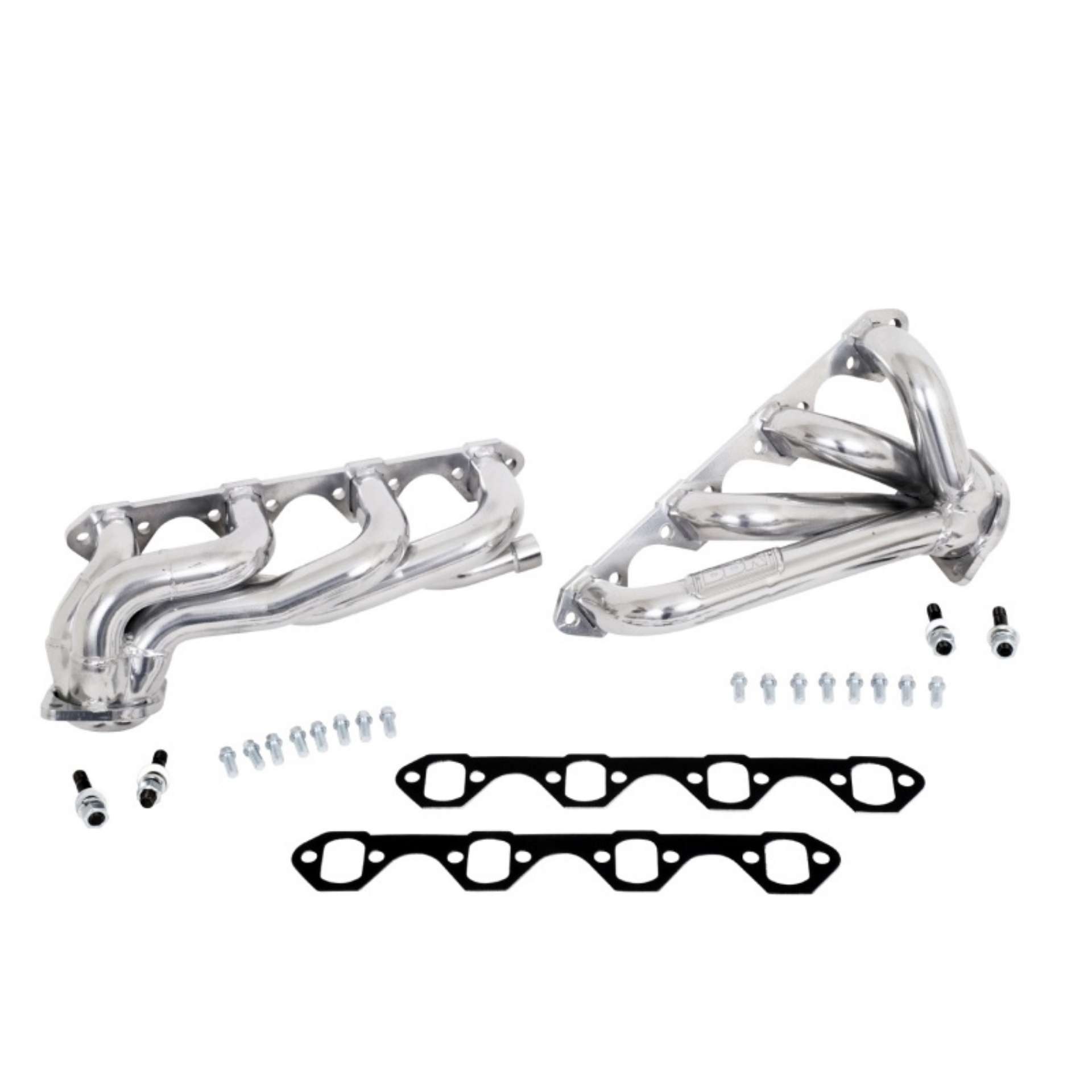 Picture of BBK 87-95 Ford F150 Truck 5-8 351 Shorty Unequal Length Exhaust Headers - 1-5-8 Silver Ceramic