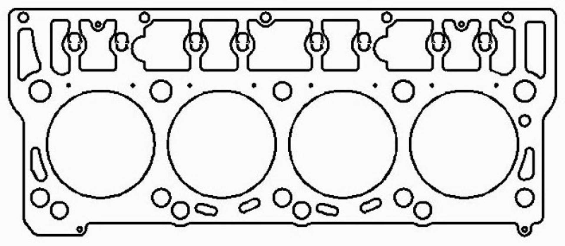 Picture of Cometic Ford 6-4L Powerstroke Diesel 99mm Bore -062 inch MLX-5 Head Gasket